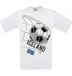 Man T-Shirt, Fussballshirt Iceland, Island, Land, Länder