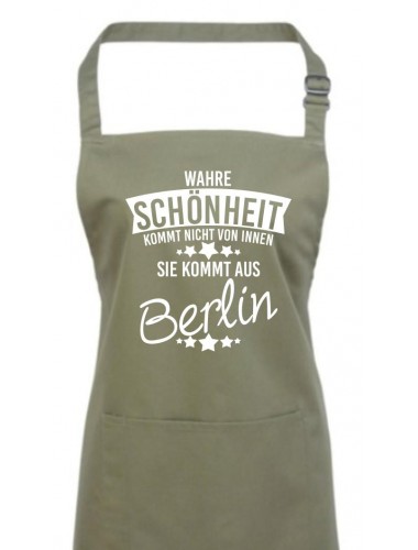 Kochschürze Wahre Schönheit kommt aus Berlin, sage
