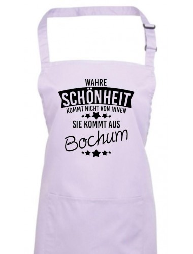 Kochschürze Wahre Schönheit kommt aus Bochum, lilac