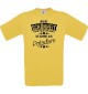 Unisex T-Shirt Wahre Schönheit kommt aus Potsdam, gelb, L