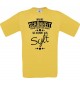Unisex T-Shirt Wahre Schönheit kommt aus Sylt, gelb, L