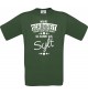 Unisex T-Shirt Wahre Schönheit kommt aus Sylt, grün, L