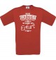 Unisex T-Shirt Wahre Schönheit kommt aus Erfurt, rot, L