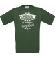 Unisex T-Shirt Wahre Schönheit kommt aus Helgoland, grün, L