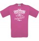 Unisex T-Shirt Wahre Schönheit kommt aus Helgoland, pink, L