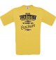 Unisex T-Shirt Wahre Schönheit kommt aus Bochum, gelb, L