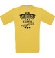 Kinder-Shirt Wahre Schönheit kommt aus Helgoland, Farbe gelb, 104