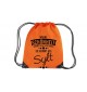Premium Gymsack Wahre Schönheit kommt aus Sylt, orange