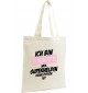 Shopping Bag Organic Zen, Shopper Ich bin Tante weil Superheldin keine Option ist,