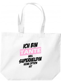 große Einkaufstasche, Ich bin Tante weil Superheldin keine Option ist,