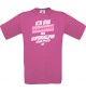 Kinder-Shirt Ich bin Schwester weil Superheldin keine Option ist, Farbe pink, 104