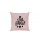 Sofa Kissen Beste Patentochter der Welt, Farbe rosa