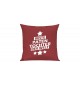 Sofa Kissen Beste Patentochter der Welt, Farbe rot
