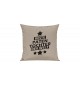 Sofa Kissen Beste Patentochter der Welt, Farbe sand