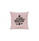 Sofa Kissen Beste Mutter der Welt, Farbe rosa