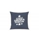 Sofa Kissen Bester Uropa der Welt, Farbe blau