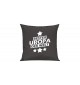Sofa Kissen Bester Uropa der Welt, Farbe dunkelgrau