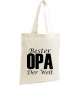 Organic Bag, Shopper, Bester Opa Der Welt