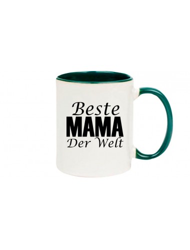 Kaffeepott, Beste Mama der Welt, gruen