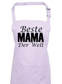 Kochschürze, Beste Mama der Welt, lilac