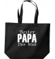 Shopper, Bester Papa Der Welt, schwarz