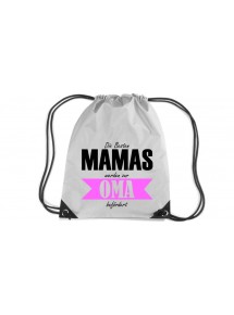 Premium Gymsack, Die Besten Mamas werden zur Oma