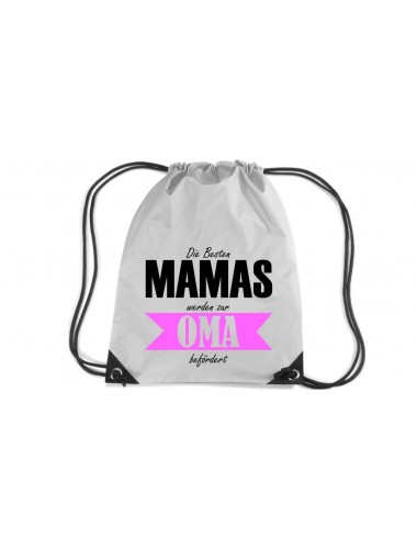Premium Gymsack, Die Besten Mamas werden zur Oma