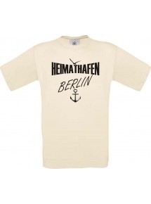 Männer-Shirt Heimathafen Berlin  kult, natur, Größe L