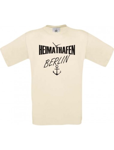 Männer-Shirt Heimathafen Berlin  kult, natur, Größe L