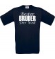 Kinder-Shirt, Bester Bruder der Welt, Farbe blau, 104