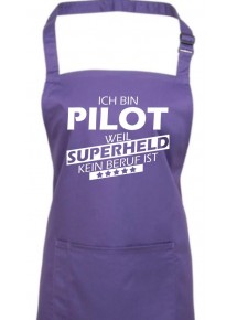 Kochschürze, Ich bin Pilot, weil Superheld kein Beruf ist