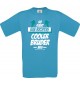 Kinder-Shirt, So sieht ein Cool Bruder aus, Farbe atoll, 104