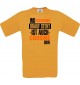 Kinder-Shirt, Wo Cousine drauf steht ist auch Cousine drin, Farbe orange, 104