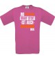 Kinder-Shirt, Wo Cousine drauf steht ist auch Cousine drin, Farbe pink, 104