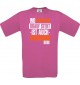 Kinder-Shirt, Wo Cousin drauf steht ist auch Cousin drin, Farbe pink, 104