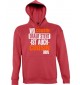 Hooded, Wo Cousin drauf steht ist auch Cousin drin, rot, L