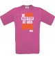 Männer-Shirt, Wo Opa drauf steht ist auch Opa drin, pink, L
