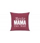 Sofa Kissen, Beste Mama der Welt, Farbe pink