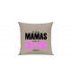 Sofa Kissen, Die Besten Mamas werden zur Oma, Farbe sand