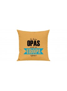 Sofa Kissen, Die Besten Opas werden zum Uropa