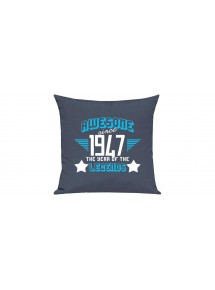 Sofa Kissen, Awesome since 1947 the Year of the Legends, Farbe blau