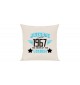 Sofa Kissen, Awesome since 1967 the Year of the Legends, Farbe creme