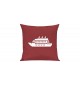 Sofa Kissen, Kreuzfahrtschiff, Passagierschiff, Farbe rot