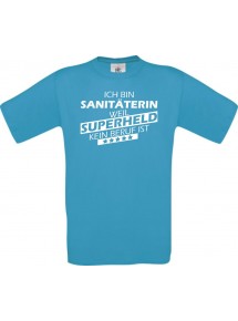 Männer-Shirt Ich bin Sanitäterin, weil Superheld kein Beruf ist