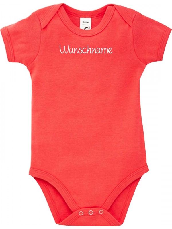 Größe3-24 Monate Shirtstown Baby Body mit deinem Wunschtext Logo Versehen