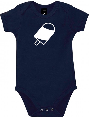 Kids Baby Body Schleckeis Wassereis Sommer, blau, 12-18 Monate