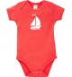 Cooler Baby Body Seegelboot, Jolle, Skipper, Kapitän, kult, Größe3-24 Monate