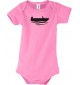 Cooler Baby Body Angelkahn, Boot, Kapitän, kult, Farbe rosa, Größe 12-18 Monate