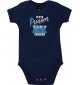 Baby Body Echte Prinzen werden im APRIL geboren, blau, 12-18 Monate