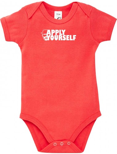 Baby Body Apply Yourself, rot, 12-18 Monate